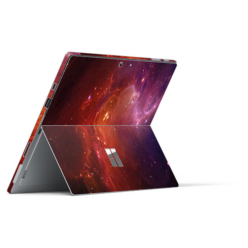 Furnizori din China piese de laptop en-gros Vinil autocolant pentru harta lumii pentru suprafața pro 7 piele din spate