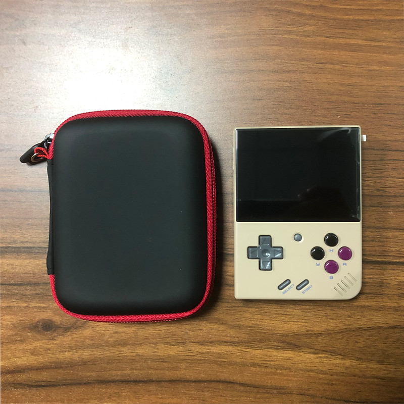 Tolex Miyoo Mini Plus Case Retro ručni uređaj za reprodukciju videoigara 3,5 inčni vodootporni zaslon Miyoo Mini+ crna torba Prijenosna mini torbica