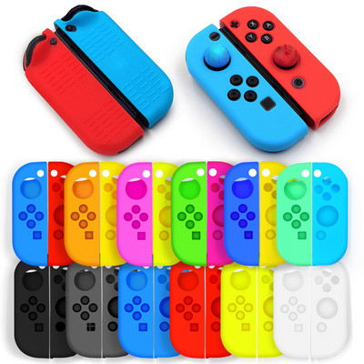 За Switch Joycon Handle Silicone Case for Switch Silicone Set for Switch Case for Nintendo Switch Console Shell Replacement