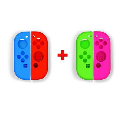 Za Switch Joycon Handle Silikonska torbica za Switch Silikonski set za Switch Case za Nintendo Switch konzolu Zamjena školjke