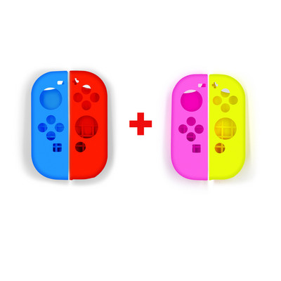 Za Switch Joycon Handle Silikonska torbica za Switch Silikonski set za Switch Case za Nintendo Switch konzolu Zamjena školjke