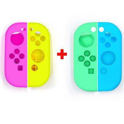 Za Switch Joycon Handle Silikonska torbica za Switch Silikonski set za Switch Case za Nintendo Switch konzolu Zamjena školjke