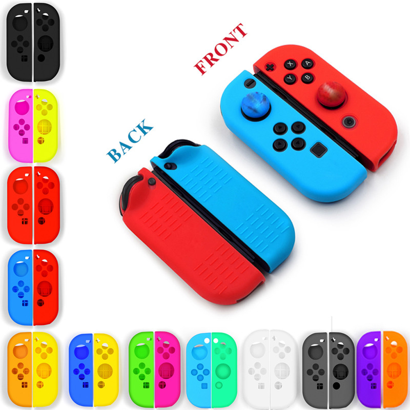 Za Switch Joycon Handle Silikonska torbica za Switch Silikonski set za Switch Case za Nintendo Switch konzolu Zamjena školjke
