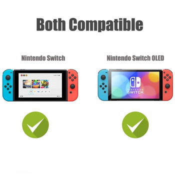 2022 Нов калъф за носене Съвместим с Nintendo Switch OLED игрова конзола Аксесоари Чанта за съхранение Удароустойчив калъф Защитна кутия