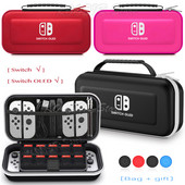 За nintendo switch oled преносим ръчен калъф чанта за съхранение NINTEND SWITCH конзола EVA калъфи за носене за NIntendo Switch аксесоари