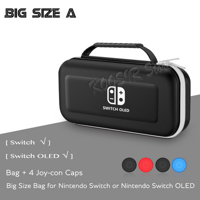 За nintendo switch oled преносим ръчен калъф чанта за съхранение NINTEND SWITCH конзола EVA калъфи за носене за NIntendo Switch аксесоари