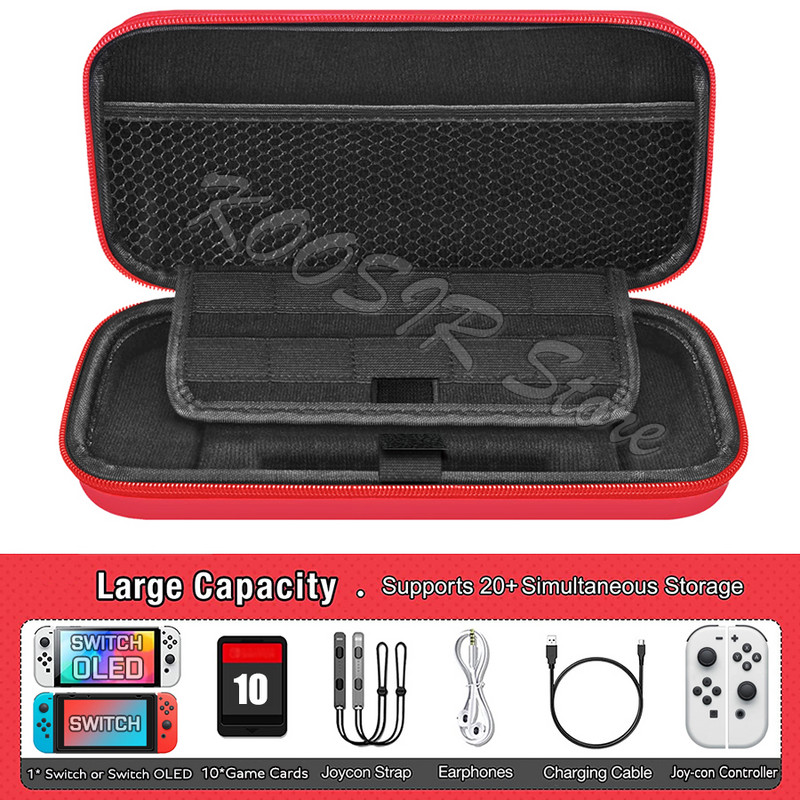 Za nintendo switch oled prijenosna ručna torbica torba za pohranu NINTEND SWITCH konzola EVA navlake za NIntendo Switch dodaci
