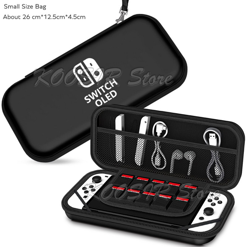 Za nintendo switch oled prijenosna ručna torbica torba za pohranu NINTEND SWITCH konzola EVA navlake za NIntendo Switch dodaci