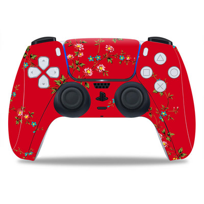 Za PS5/Playstation 5 Controller Skin Beautiful Plant PVC Skin Vinyl Sticker Decal Cover Zaštitna naljepnica otporna na prašinu 1 KOM.