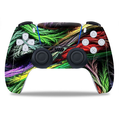 Za PS5/Playstation 5 Controller Skin Beautiful Plant PVC Skin Vinyl Sticker Decal Cover Zaštitna naljepnica otporna na prašinu 1 KOM.