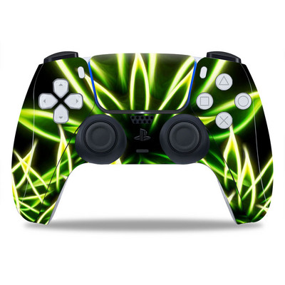 Za PS5/Playstation 5 Controller Skin Beautiful Plant PVC Skin Vinyl Sticker Decal Cover Zaštitna naljepnica otporna na prašinu 1 KOM.