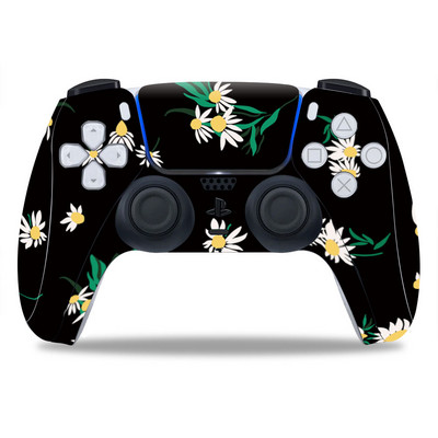Za PS5/Playstation 5 Controller Skin Beautiful Plant PVC Skin Vinyl Sticker Decal Cover Zaštitna naljepnica otporna na prašinu 1 KOM.