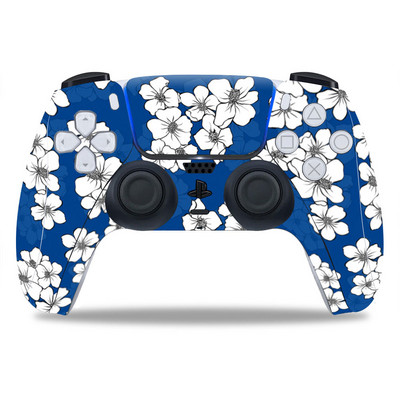 Za PS5/Playstation 5 Controller Skin Beautiful Plant PVC Skin Vinyl Sticker Decal Cover Zaštitna naljepnica otporna na prašinu 1 KOM.