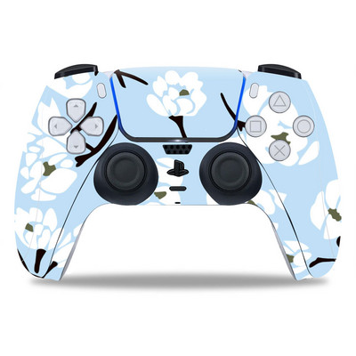 Za PS5/Playstation 5 Controller Skin Beautiful Plant PVC Skin Vinyl Sticker Decal Cover Zaštitna naljepnica otporna na prašinu 1 KOM.