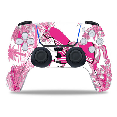 Za PS5/Playstation 5 Controller Skin Beautiful Plant PVC Skin Vinyl Sticker Decal Cover Zaštitna naljepnica otporna na prašinu 1 KOM.