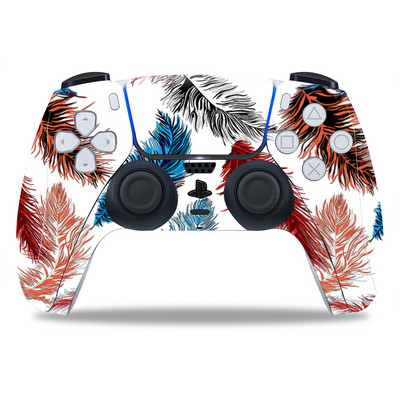 Za PS5/Playstation 5 Controller Skin Beautiful Plant PVC Skin Vinyl Sticker Decal Cover Zaštitna naljepnica otporna na prašinu 1 KOM.