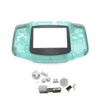 Νέα πρωτότυπα σετ κελύφους κελύφους για θήκη GBA Shell με κουμπιά Φακός οθόνης εντελώς για κονσόλα παιχνιδιών GameBoy Advance