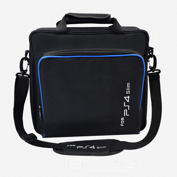 За PS4 / PS4 Pro Slim Game System Bag Оригинален размер За PlayStation 4 Console Защитна чанта за носене през рамо Дамска чанта Платнен калъф