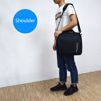 Για PS4 / PS4 Pro Slim Game τσάντα Sytem Γνήσιο μέγεθος για κονσόλα PlayStation 4 Protect Shoulder Carry Bag Handbag Καμβά θήκη