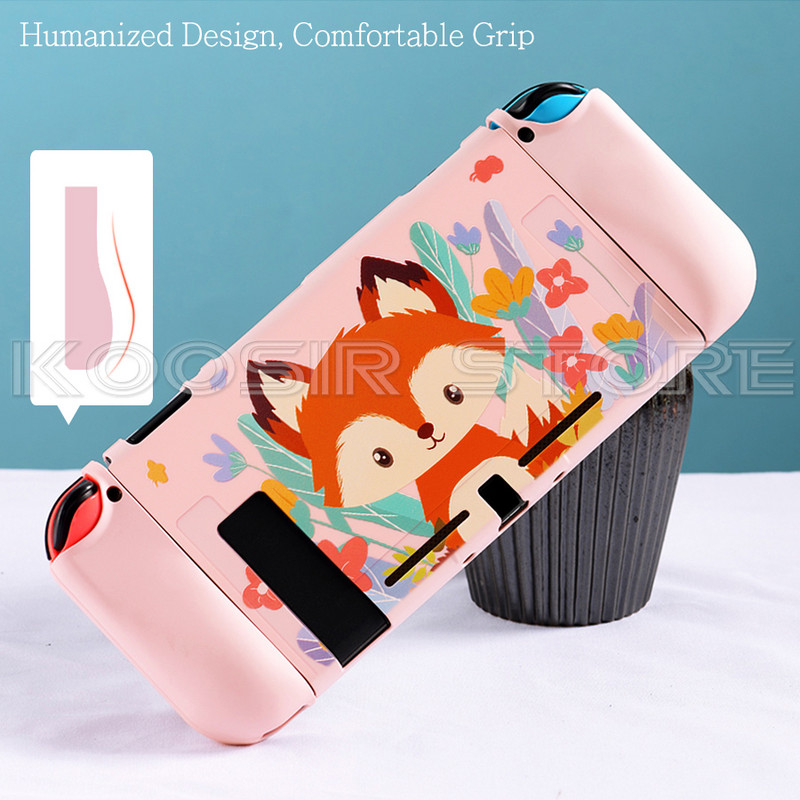 Limitált kiadású Soft Shell tok Nintend Switch konzolhoz NintendoSwitch Protect Cover színes bőr + 4 Joycon szilikon kupak