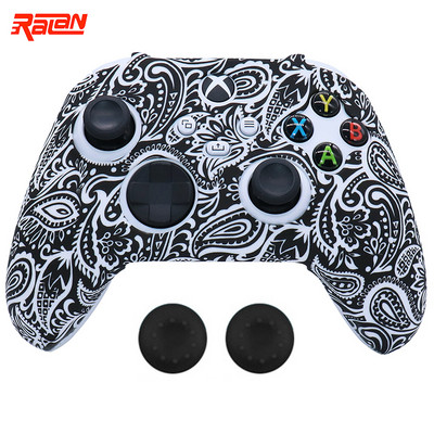 Noi carcase de protectie moale din silicon pentru gamepad pentru controler Xbox Series S/X Maner joc Joystick Carcasa cu capace de prindere Stick