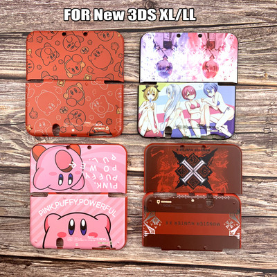 Matt Hard Shell védőtok Nintend új 3DS XL/LL játékkonzol házfedélhez, csúszásgátló tok