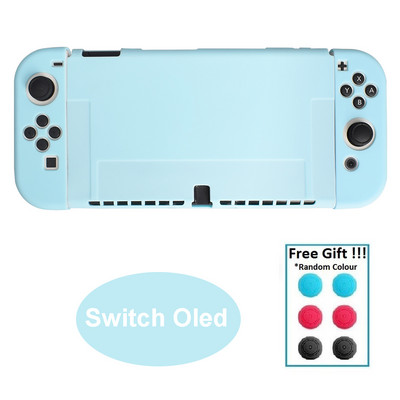Razdvojena ružičasta šarena torbica za Nintendo Switch Oled konzolu NS Joy Con Controller Shell Mekana silikonska zaštitna navlaka Dodaci