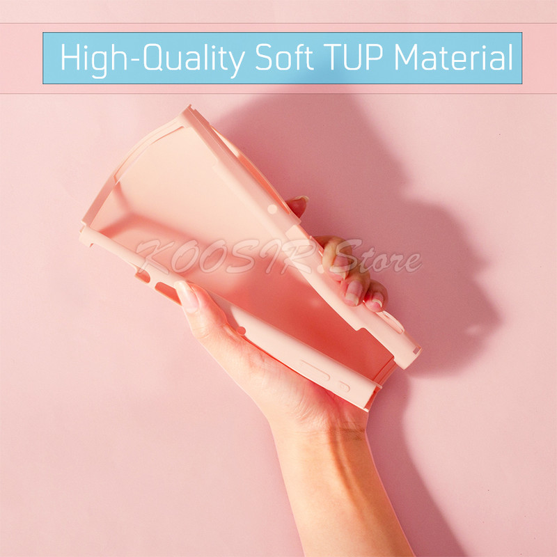 Nintend Switch OLED Anti-alunecare Cute Pop Cartoon Anime Husă moale SWITCHOLED Kawaii Skin Carcasă de protecție + 4 Huse din silicon Joycon