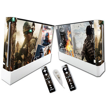 Αξεσουάρ παιχνιδιών Skin Sticker Vinyl Skin Sticker Protector για W ii και ελεγκτές Stickers for Console