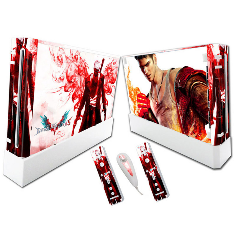 Dodaci za igrice Naljepnica za masku Vinilna naljepnica za kožu Zaštitnik za W ii i maske kontrolera Naljepnice za konzolu