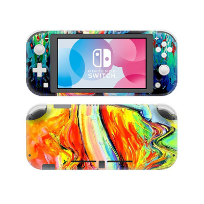 Új bőrmatrica matrica Nintendo Switch Lite konzolhoz és vezérlővédő Joy-con Nintend Switch Lite NSL bőrmatricához