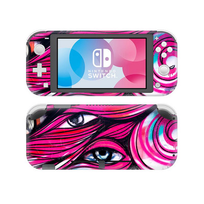 Új bőrmatrica matrica Nintendo Switch Lite konzolhoz és vezérlővédő Joy-con Nintend Switch Lite NSL bőrmatricához