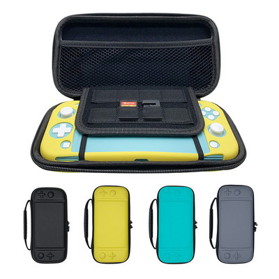 Преносима чанта за съхранение за конзола Nintend Switch Lite Mini Hand StrapBox Case със слотове за карти за Switch Lite аксесоар