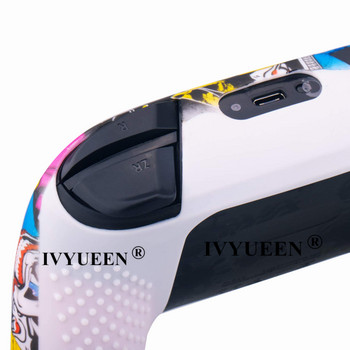 Αντιολισθητικό κάλυμμα δέρματος IVYUEEN σιλικόνης για Nintend Switch NS Pro Controller Protective Case Αναλογικά καπάκια για Nintendo Switch