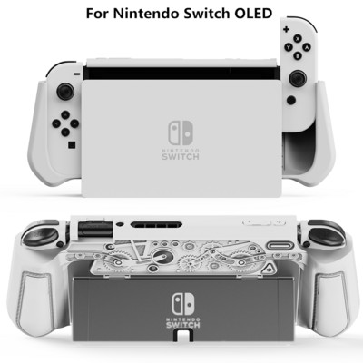 Za Nintendo Switch Case TPU Grip Zaštitna školjka Oklop otporan na udarce Stražnji poklopac za Nintendo Switch Oled kućište poklopac otporan na prašinu