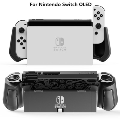 Za Nintendo Switch Case TPU Grip Zaštitna školjka Oklop otporan na udarce Stražnji poklopac za Nintendo Switch Oled kućište poklopac otporan na prašinu