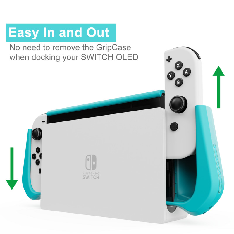 Za Nintendo Switch Case TPU Grip Zaštitna školjka Oklop otporan na udarce Stražnji poklopac za Nintendo Switch Oled kućište poklopac otporan na prašinu