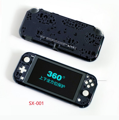 Hard PC, transparent, anti-șoc, capac despărțit, model Cat-Pad, husă de protecție Joycon pentru accesorii pentru carcasă de consolă Nintendo Switch Lite
