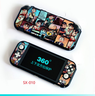 Hard PC, transparent, anti-șoc, capac despărțit, model Cat-Pad, husă de protecție Joycon pentru accesorii pentru carcasă de consolă Nintendo Switch Lite