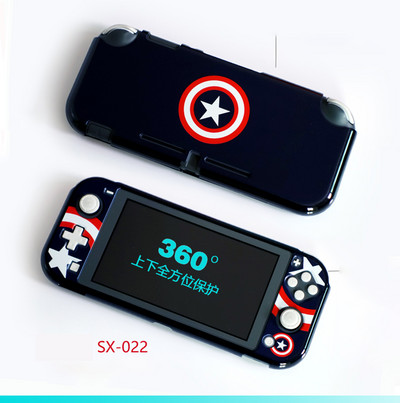 Hard PC, transparent, anti-șoc, capac despărțit, model Cat-Pad, husă de protecție Joycon pentru accesorii pentru carcasă de consolă Nintendo Switch Lite