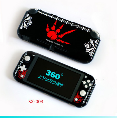 Hard PC, transparent, anti-șoc, capac despărțit, model Cat-Pad, husă de protecție Joycon pentru accesorii pentru carcasă de consolă Nintendo Switch Lite