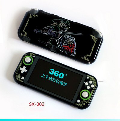 Hard PC, transparent, anti-șoc, capac despărțit, model Cat-Pad, husă de protecție Joycon pentru accesorii pentru carcasă de consolă Nintendo Switch Lite