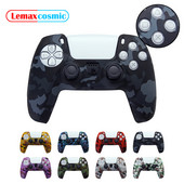 Silikonski kontroler, zaštitno vodootporno kućište, maskirna maska, maska za gamepad, konzola, koža za Sony Playstation 5 PS5