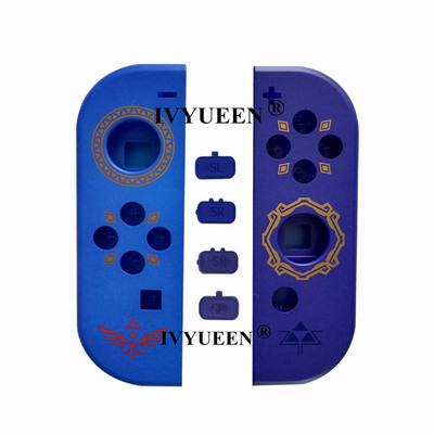 IVYUEEN Nintendo Switch NS / OLED JoyCon Joy Con kontrolleri asenduskorpuse korpuse korpuse mõõga ristumise kate nuppudega