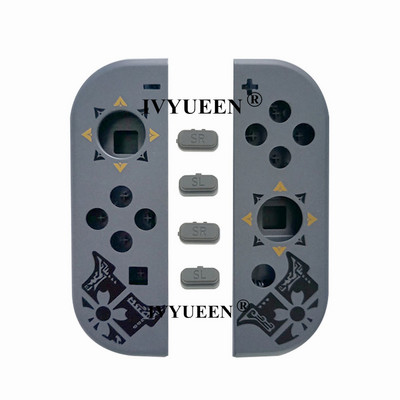 IVYUEEN Nintendo Switch NS / OLED JoyCon Joy Con kontrolleri asenduskorpuse korpuse korpuse mõõga ristumise kate nuppudega
