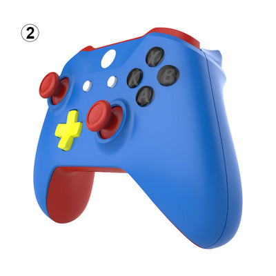 „Xbox One Slim“ belaidžio valdiklio dangtelio dėklas su pakaitiniu korpusu su Dpad RB LB RT LT paleidikliais buferių mygtukų modifikavimo rinkinys