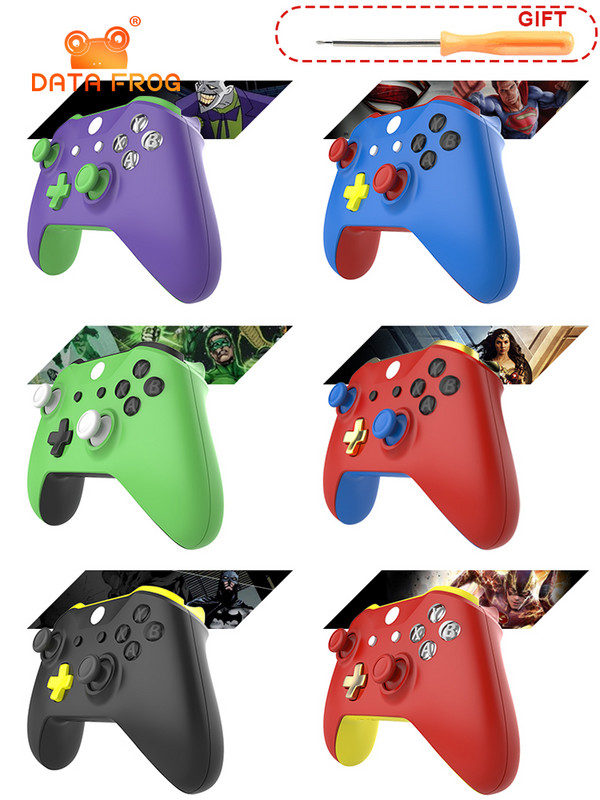 „Xbox One Slim“ belaidžio valdiklio dangtelio dėklas su pakaitiniu korpusu su Dpad RB LB RT LT paleidikliais buferių mygtukų modifikavimo rinkinys