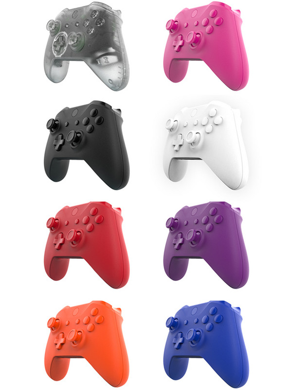 „Xbox One Slim“ belaidžio valdiklio dangtelio dėklas su pakaitiniu korpusu su Dpad RB LB RT LT paleidikliais buferių mygtukų modifikavimo rinkinys