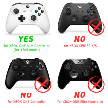 DataFrog Shell за Xbox One S Резервна пълна обвивка и бутони Mod Kit Матиран контролер Персонализирано покритие Корпус за Xbox One S