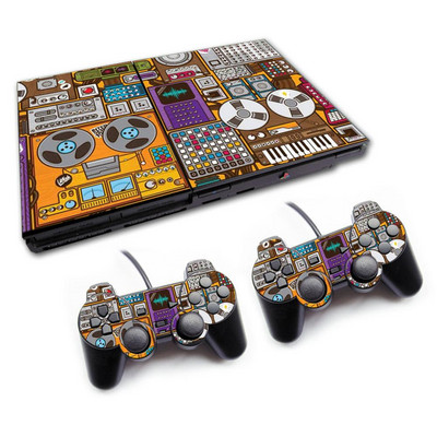PS2 70000 konzolhoz és vezérlőkhöz matricák PS2-hez matrica PS2-hez Vinyl matrica PS2-hez bőrmatrica